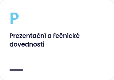 Prezentační a řečnické dovednosti